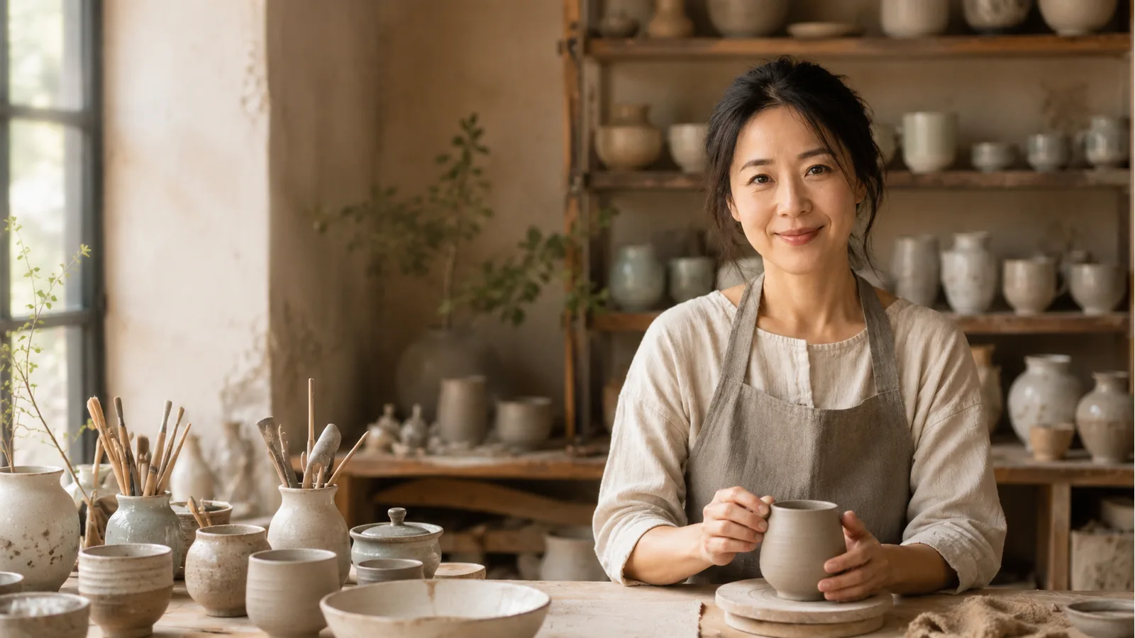 Linsen Ceramics studio