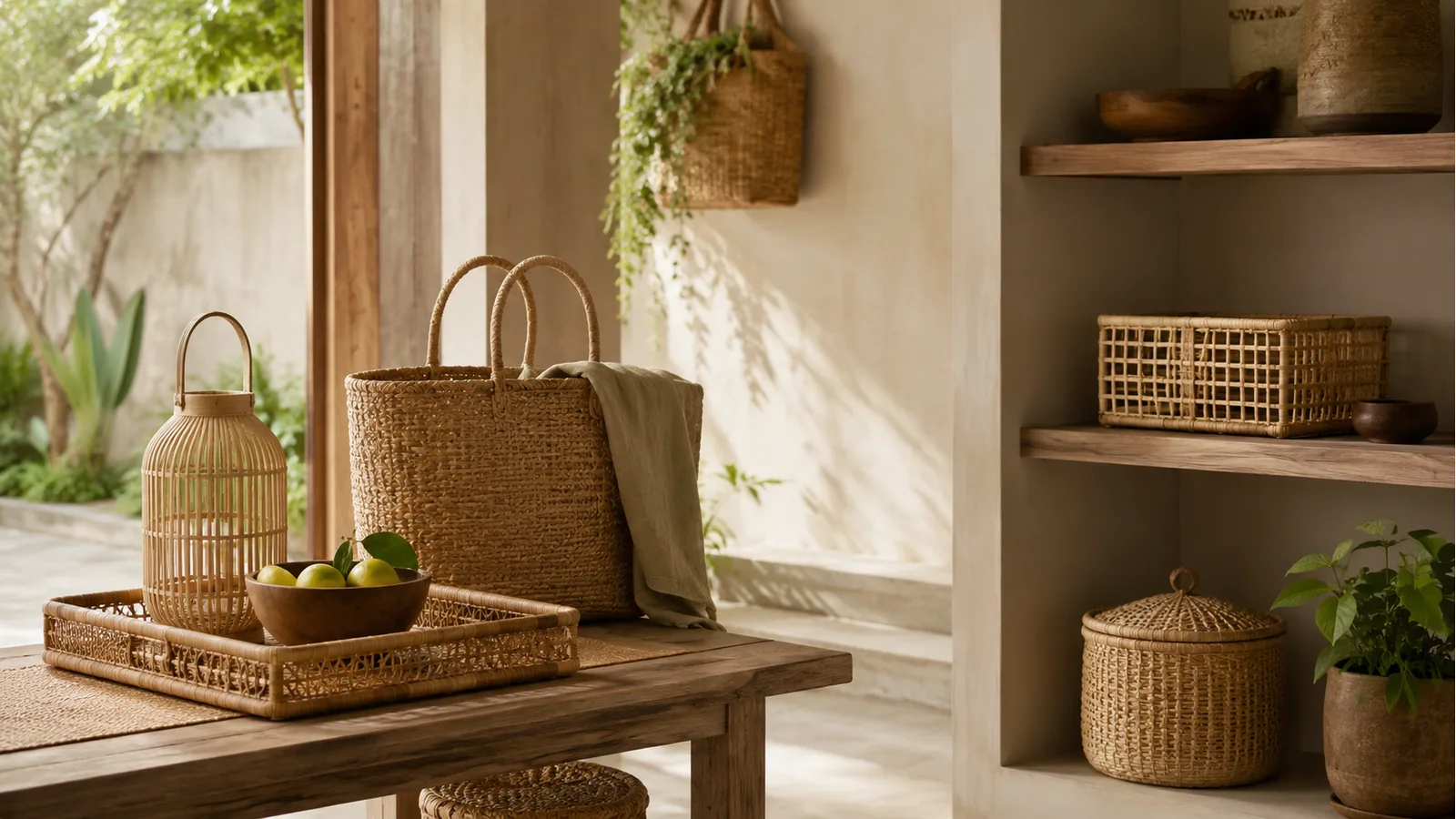 Handwoven forms for calm, lived-in spaces.