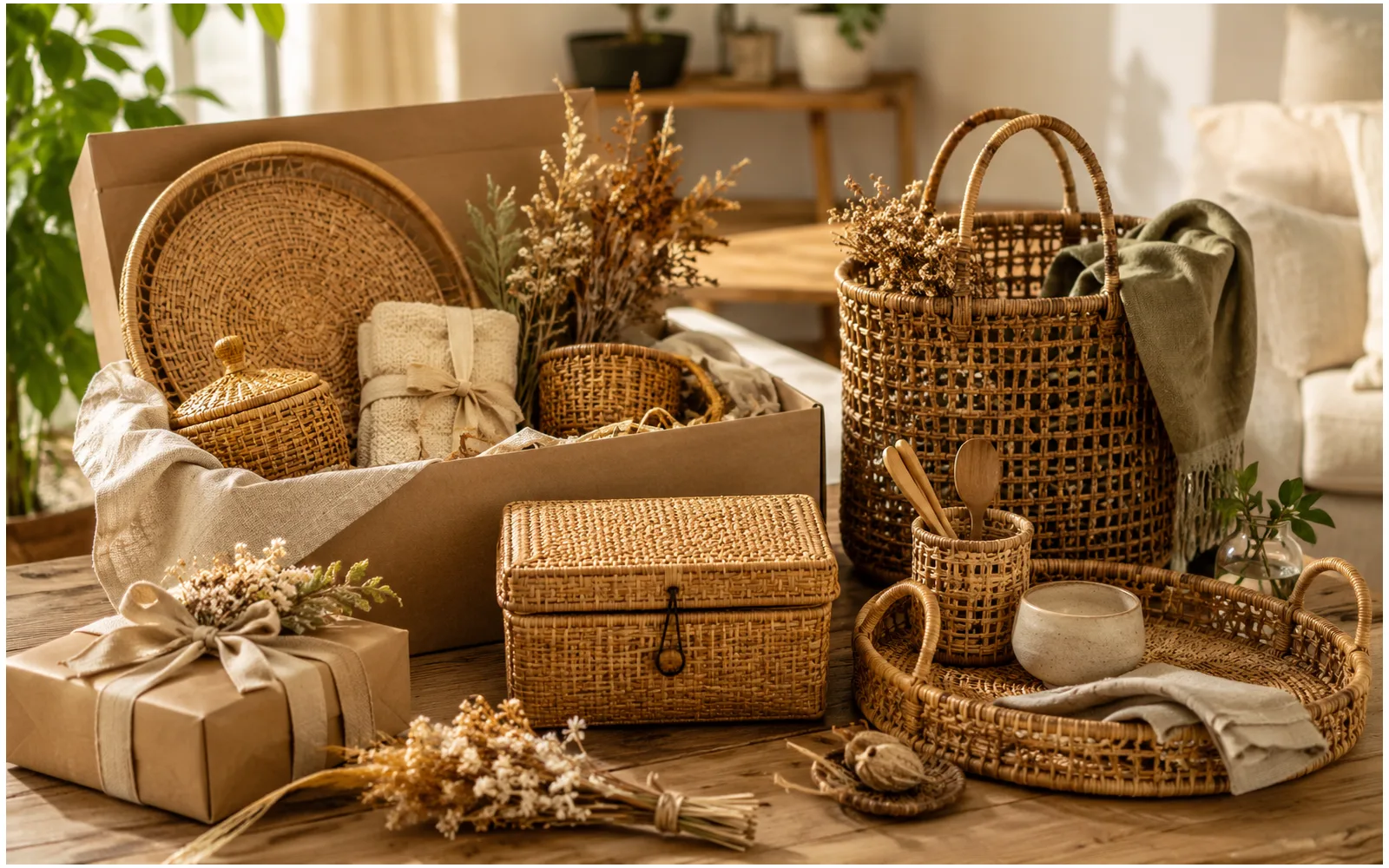 Natural gifts for a grounded home.