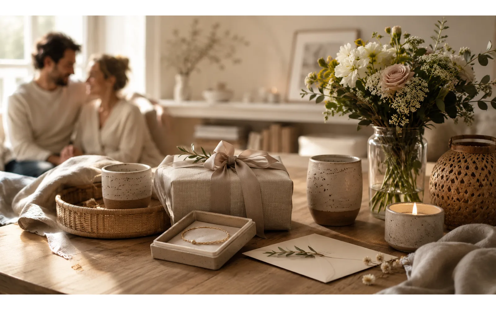 Handmade objects arranged for thoughtful gifting and daily rituals