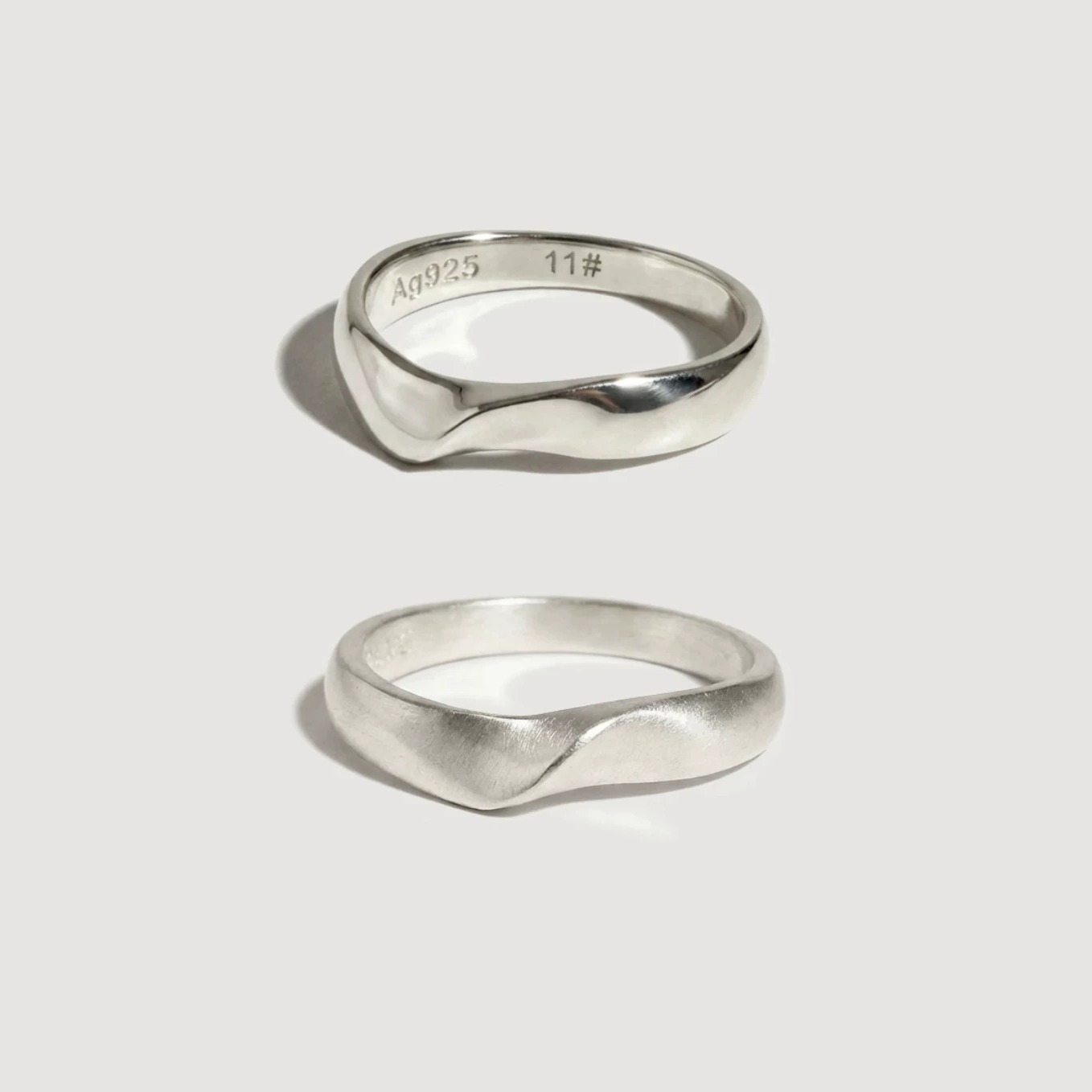 Knotted Wave Sterling Silver Ring — original source image