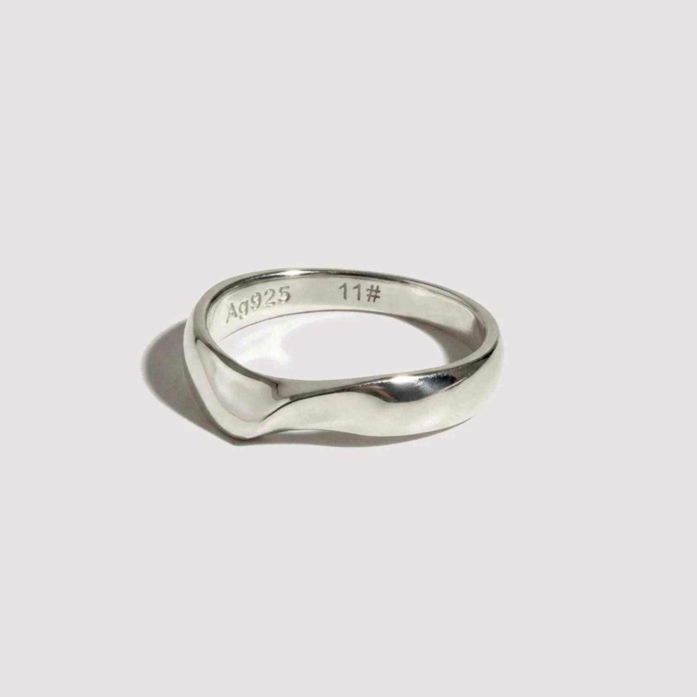 Knotted Wave Sterling Silver Ring — original source image