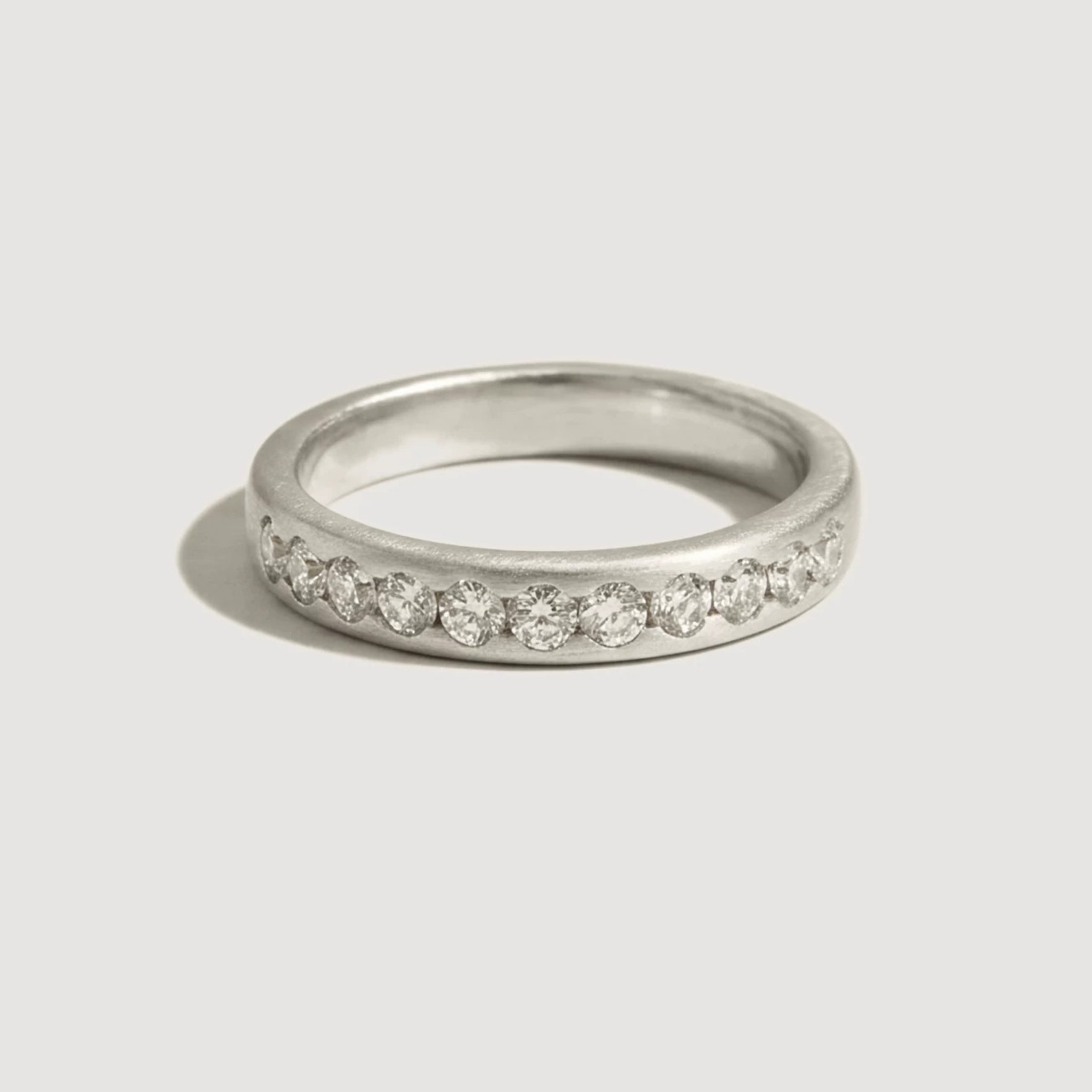 Vintage-Style Moissanite Sterling Silver Ring — original source image
