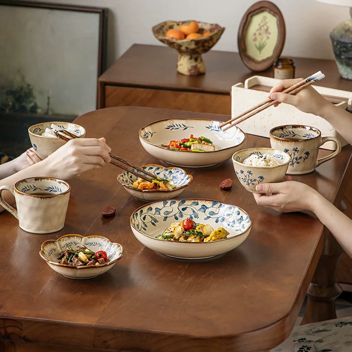 Handcrafted Kiln-Transmutation Ceramic Dessert Plate | 290ml Capacity product view