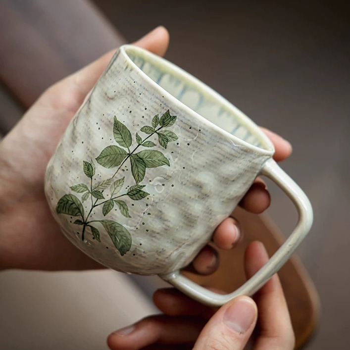 Hand-Thrown Ceramic Mug product view