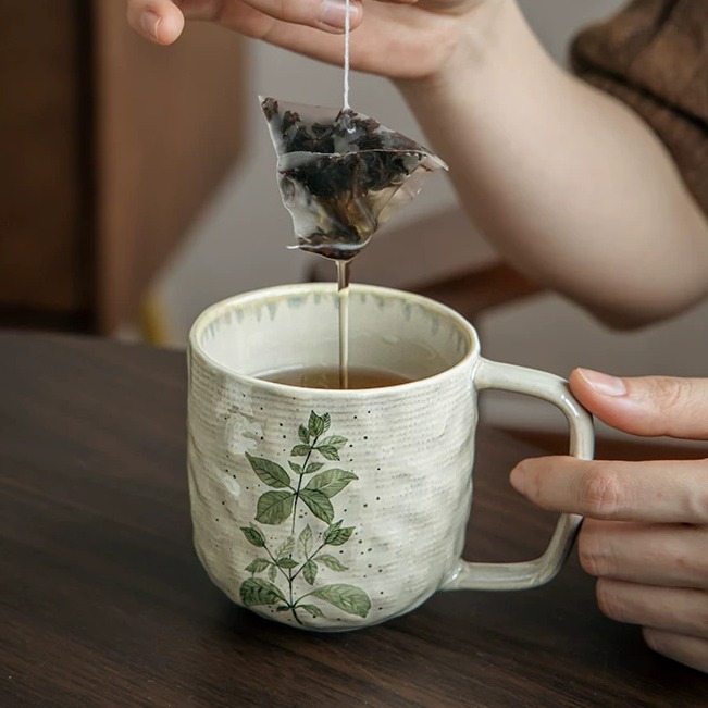 Hand-Thrown Ceramic Mug product view