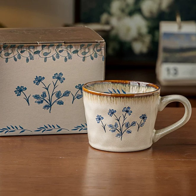 Mid-Century Modern Style Kiln-Transmuted Ceramic Mug product view