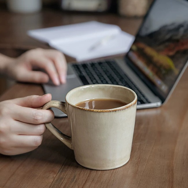Handcrafted Kiln-Transmutation Ceramic Mug product view