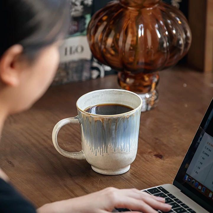 Large Capacity Handcrafted Ceramic Mug product view