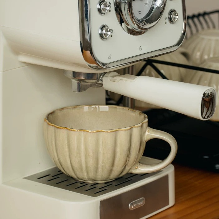 Retro Kiln-Transmutation Ceramic Breakfast Mug product view