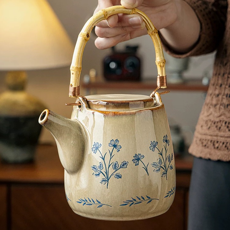 Handcrafted Ceramic Tea Pot Set product view