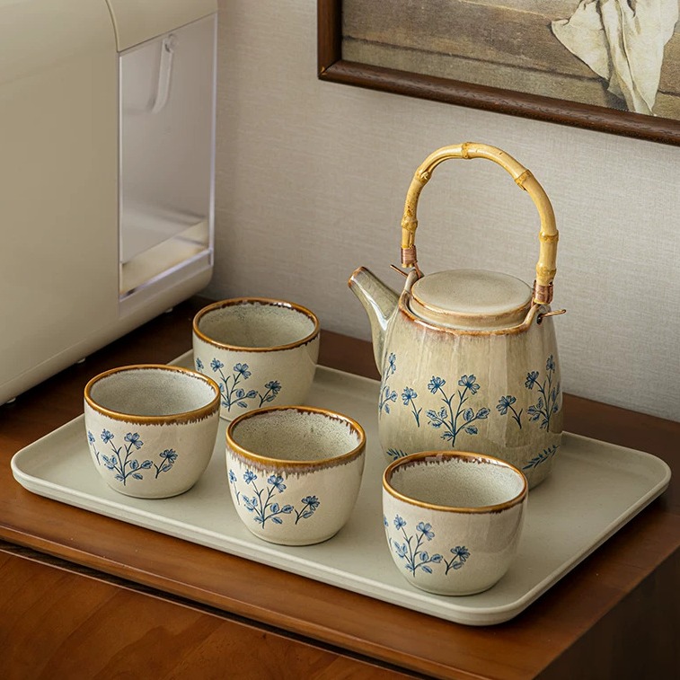 Handcrafted Ceramic Tea Pot Set product view