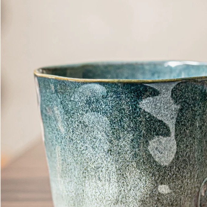 Handcrafted Kiln-Transmutation Glaze Ceramic Mug - Set of 2 product view